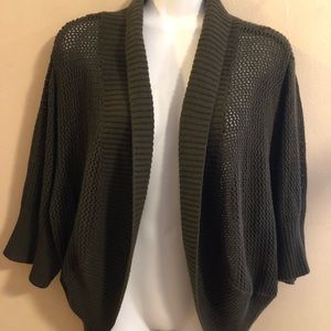 Torrid Size 3 Olive Shrug